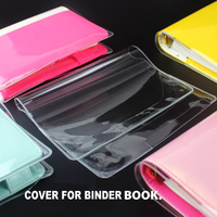 A5 A6 couverture souple en PVC transparent pour Macaron PU cuir liants veste cahier livre étui de protection Film protecteurs manchon