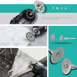 Stock local aux États-Unis, expédition en 24 heures, livraison gratuite aux États-Unis, 12 disques de coupe diamantés pour outil rotatif <span class=keywords><strong>Dremel</strong></span>, meuleuse, <span class=keywords><strong>disque</strong></span> de coupe pour métal - Product Image 6