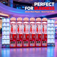 Toda Cartoon Easy Crane Prize Locker Arcade Find the Key Claw Machine Mega Mini Claw Machine