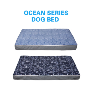 Cojín de algodón lavable para mascotas, cama de algodón con estampado de patrones, venta al por mayor - Product Image 6