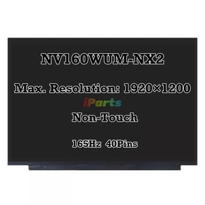 IParts Ersatz neue Anzeige NV160WUM-NX2 NV160WUM-NX3 16,0 Zoll 165Hz FHD LCD-Bildschirm für Gaming-Laptop OEM-Ersatzteile - Product Image 2