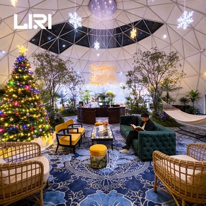 クリスマスの屋外イベント用大型高級透明球形ジオデシックドームテント - Product Image 2