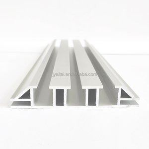 窓とドア用カーテントラックレール製造サプライヤーアルミニウム押出プロファイル - Product Image 2