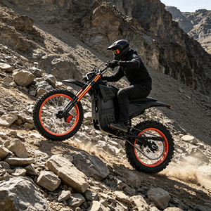 Motocicleta Eléctrica Todoterreno para Adultos, Nuevo Diseño, 8000W, 72V, Motor Central, <span class=keywords><strong>Enduro</strong></span>, 80km/h, Motocross para Desierto - Product Image 2