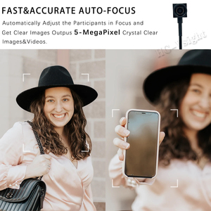 AF tự động lấy nét Zoom mini 15*15mm 30fps 5MP tốc độ cao webcam góc rộng Mini USB máy ảnh âm thanh video <span class=keywords><strong>web</strong></span> máy tính xách tay Webcam - Product Image 3