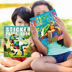 <span class=keywords><strong>Livre</strong></span> d'autocollants de puzzle personnalisé pour enfants de 3 à 6 ans, <span class=keywords><strong>livre</strong></span> d'activités cognitives sur les nombres et l'alphabet, jouet éducatif de dessin - Product Image 6