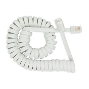Cordon téléphonique en spirale de 1,9 m pour téléphone de bureau, ligne de remplacement - Product Image 2