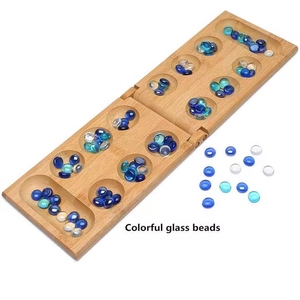 WG-228木制便携式曼卡拉儿童棋盘游戏成人棋盘游戏 - Product Image 5