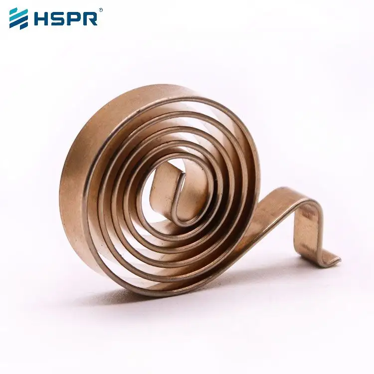 Benutzer definierte Bimetall Bistable Ribbon Flat Torsion Spiral kabel Konstante Drehmoment Spule Uhr Feder
