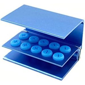 Bloque Porta Fresas Dentales de 10 Orificios con Soporte de Silicona Autoclavable - Product Image 6