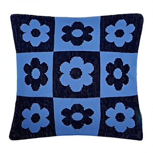 Boho <b>Throw</b> Pillow Cover Jacquard Style Cotton Thread Jacquard Custom Cushion Cover High Quality Cotton Decor Pillow Cases - Product Image 1