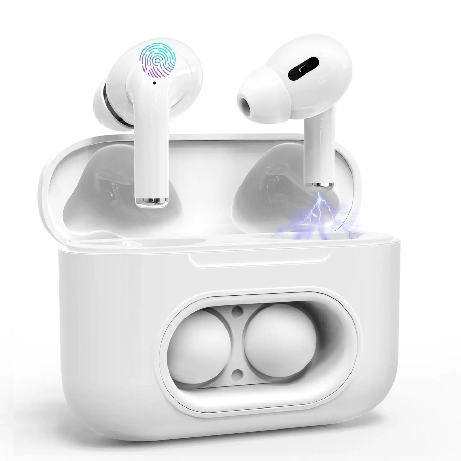 Factory wholesale Best Selling In Ear Wireless Earbuds BT5.3 Headphones TWS Deep Bass Stereo Noise Cancelling Headset type c