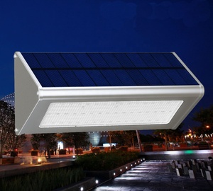 Lámpara Solar Exterior de 48 LED con Sensor de Movimiento, Lámpara de Pared LED Moderna Decorativa para Exteriores, Lámpara de Pared Inalámbrica para Exteriores - Product Image 3