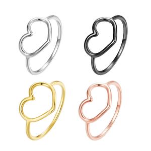 Новинка <span class=keywords><strong>2026</strong></span> года: кольцо из стерлингового серебра 925 пробы, минималистичный дизайн, кольцо-сердце для женщин - Product Image 6