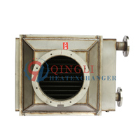 Economizer Boiler Uap Mini Berbahan Bakar Minyak, Suku Cadang Boiler Industri, Tabung Sirip Spiral untuk Pemulihan Panas Model QL, Pompa Mesin R410A