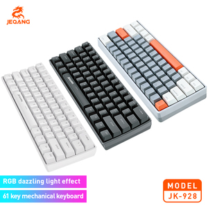 Jeqang JK-928 Mới Đầy Đủ Kích Thước Có Dây Bàn Phím Cơ Khí RGB Chiếu Sáng Rực Rỡ USB Type-C Giao Diện Cắm Chơi Cho Máy Tính Máy Tính Xách Tay - Product Image 6