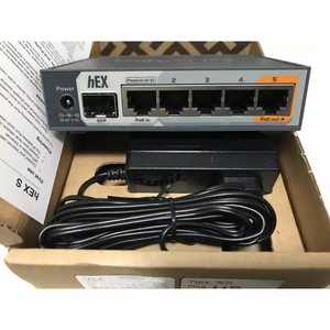 Mikrotik HEX S RB760iGS 8 Port Gigabit <b>Ethernet</b> Router for Locations Where <b>Wireless</b> Connectivity Is Not Required - Product Image 3