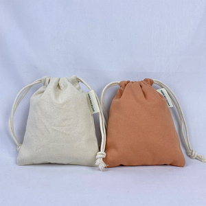 Customizable Biodegradable Organic Cotton Drawstring Bag Durable Small Pouch for <b>Candles</b> for Crafts <b>Photos</b> Stickers Gifts-GOTS - Product Image 4