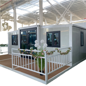 Casa contenedor comercial fabricada de lujo de fábrica, tienda portátil, edificio de Casa extensible, tienda de contenedores, fácil de instalar - Product Image 3