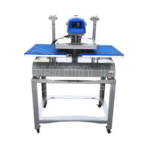 Electric Dual-Station Heat Press Machine with Laser Locator & Stand B2-2N PRO MAX
