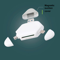 Winait USB 3,0 lector de tarjetas OTG Mini lector de tarjetas SD