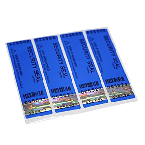 Tùy chỉnh làm xáo trộn thẻ bằng chứng đầu ra chống giả nhãn với số duy nhất an ninh xác thực 3D ba chiều QR mã Sticker - Product Image 1