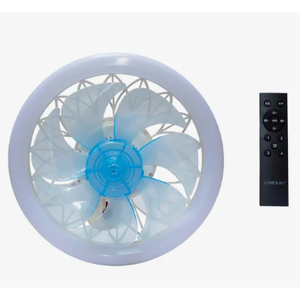 5 lame moderno 45W LED regolabile ventilatore a soffitto 35cm telecomando con 3 tonalità per soggiorno - Product Image 3