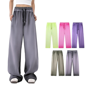 Pantalones Casuales de Invierno para Hombre, 100% Algodón, Elásticos, Anti-Pilling, con Caída, Transpirables, Multicolores, Sueltos, de Pierna Recta, Personalizables - Product Image 1