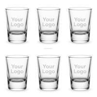 Verre à shot personnalisé au laser de 30 ml (1 oz) à prix de gros – Réutilisable, durable pour la distillerie artisanale et les bars