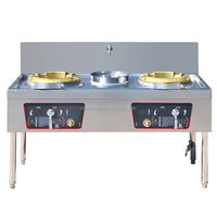 QRW-01B, GPL/NPG/gazole en acier inoxydable Restaurant cuisinière/cuisine gaz Wok brûleur/chinois Wok gamme