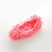 Nouveau design microfibre nettoyage maison vadrouille pantoufles outils de nettoyage de sol chaussettes poussière vadrouille pantoufle couvre-chaussures