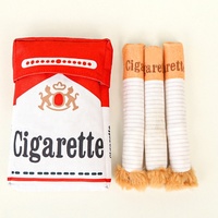Usine en gros Cigarette chien jouet nouveau animal de compagnie auto-salut molaires résistantes aux morsures en peluche Style Durable