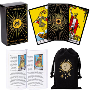 Vente <span class=keywords><strong>en</strong></span> gros de jeu de cartes de tarot anglais <span class=keywords><strong>en</strong></span> <span class=keywords><strong>ligne</strong></span>, carte Oracle avec guide électronique, jeu de société de <span class=keywords><strong>divination</strong></span>, cartes de tarot - Product Image 1