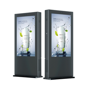 Màn hình nhà hàng Màn hình LCD signage kiosk năng lượng mặt trời cực ngoài trời bảng điều chỉnh hiển thị inch Video màn hình quảng cáo Totem ký kết - Product Image 1