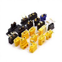 Original Amass XT30 Stecker-Buchse-Steckerkit, 2mm Vergoldeter Bananenstecker XT30U für RC-Drohnen LiPo-Akku, Großhandel