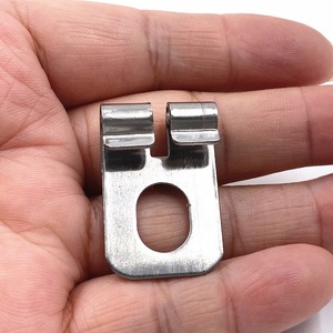 Klem berbentuk U-C Mini kecil kustom, klem pegas datar tegangan cincin melingkar fiksasi keamanan kabel baja tahan karat - Product Image 6