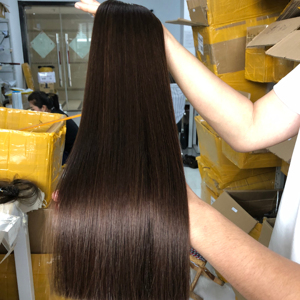 SHYヘア #<span class=keywords><strong>2</strong></span>ダークブラウンケラチンプレボンドIチップヒューマンヘアエクステンション未処理100% バージン生ヨーロピアンIチップヘアエクステンション - Product Image 5