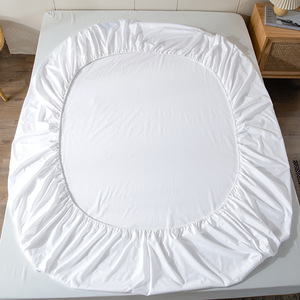 White Non-slip <strong>Protective</strong> Dustproof <strong>Bed</strong> Cover <strong>Mattress</strong> Cover Hotel <strong>Mattress</strong> <strong>Protector</strong> - Product Image 2