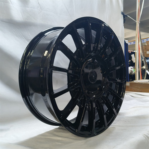 Kipardo 16x7.5 1x8 20x8 nouvelle arrivée 5x120 5x160 6x120 jantes en alliage noir brillant pour ford transit custom - Product Image 4