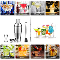 Accessoires de bar QZQ, shaker à cocktails, doseur, distributeur de vodka, équipement en acier inoxydable, kit de barman en cuivre pour martini, ensemble pour la maison