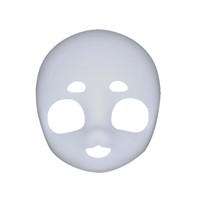 1 pièce Masque vierge en plastique ABS pour cosplay anime Kig Kemono, Halloween, pour fabricant de Furrysuit, Masque Kig Rumi