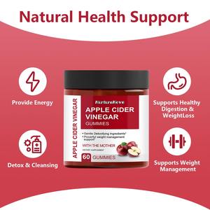 Cross Border Export Hot Selling Appelazijn Gummies 60 <span class=keywords><strong>Capsules</strong></span>, Fabriek Directe Verkoop, O Em - Product Image 4