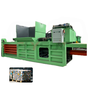 Compactadora Vertical de Residuos, Enfardadora Industrial para Reciclaje de Desechos, Clasificación Automática de Residuos, Máquina Enfardadora Hidráulica - Product Image 4
