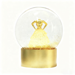 सुरुचिपूर्ण बर्फ गेंद पेशेवर पानी दुनिया आधुनिक व्यवसाय शादी उपहार उच्च गुणवत्ता वाले राल हाथ से चित्रित वाटरप्रूफ प्यार आभूषण - Product Image 5