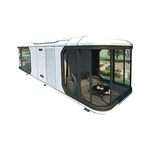 Bon prix Maison mobile capsule spatiale <span class=keywords><strong>Petite</strong></span> maison moderne préfabriquée Maison <span class=keywords><strong>en</strong></span> conteneur Camping Pod - Product Image 5