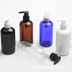 2024 sıcak satış pompa şişesi 500ml plastik pompa emülsiyon şampuan vücut yıkama için losyon dispenseri boş şişe