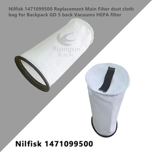 Sac filtre à poussière non tissé pour <span class=keywords><strong>aspirateur</strong></span> à dos <span class=keywords><strong>Nilfisk</strong></span> GD 5, pièce de rechange et accessoire pour <span class=keywords><strong>aspirateur</strong></span> 1471099500 - Product Image 5