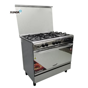 <span class=keywords><strong>Forno</strong></span> Combinato a Gas Xunda 90cm Multifunzione, Fornello a Gas da <span class=keywords><strong>Incasso</strong></span> con 5 Bruciatori, <span class=keywords><strong>Forno</strong></span> e Grill Integrati - Product Image 1