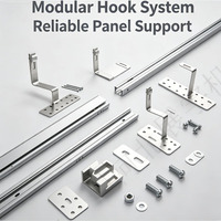 Support de fixation solaire universel en acier inoxydable 304 réglable pour toit en tuiles résidentielles, système d'énergie solaire