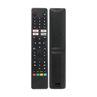 Control Remoto de Repuesto ES-RM180-1, Nuevo Material ABS para Control Remoto de TV LED/LCD Sharp BT-VoiceRC-20-1 con Botón Funcional
